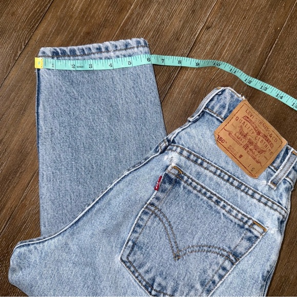 VINTAGE Levi 550 Women’s Relaxed Tapered Cut - Picture 5 of 15